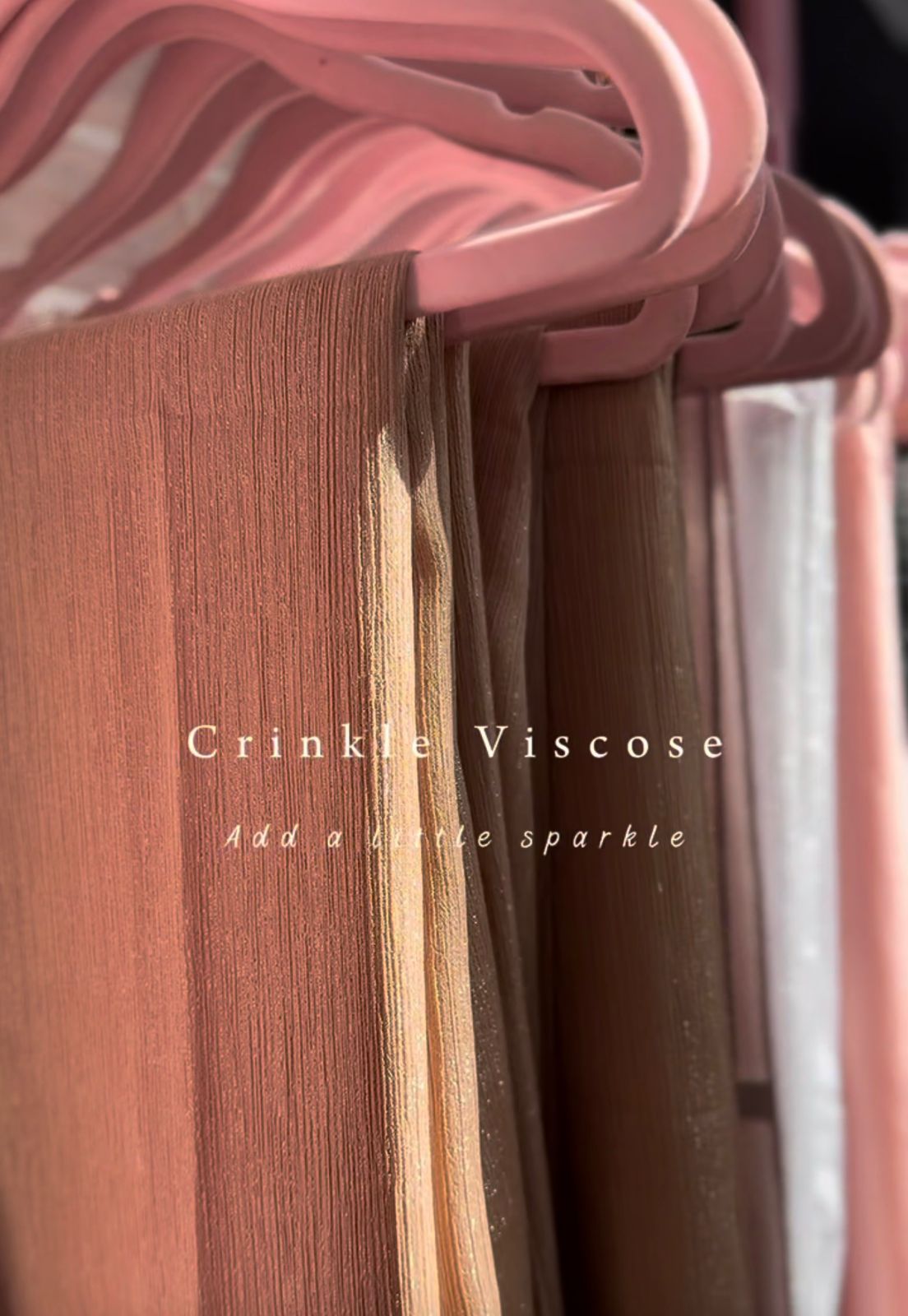 Crinkle Shimmer Viscose