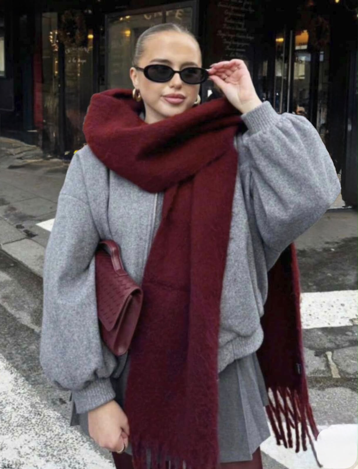 Plain Winter Scarves